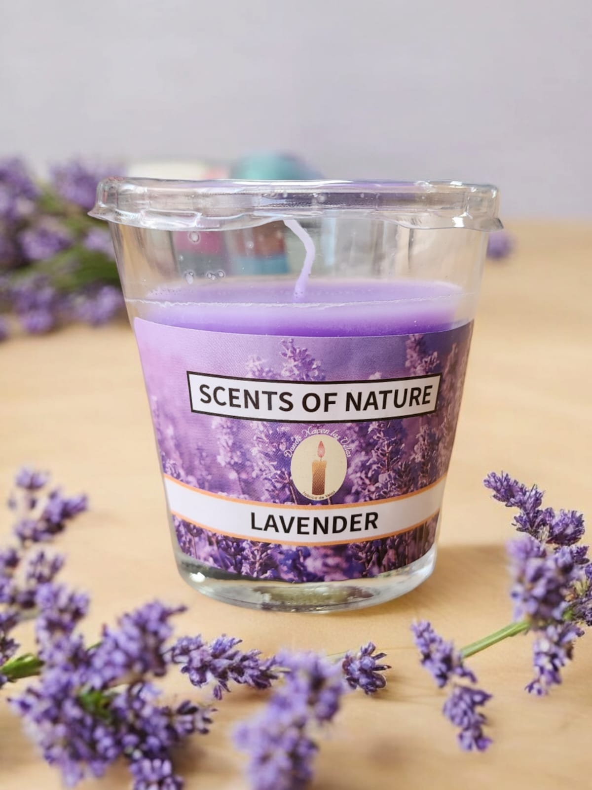 Vela Aromatica Vaso, Lavanda