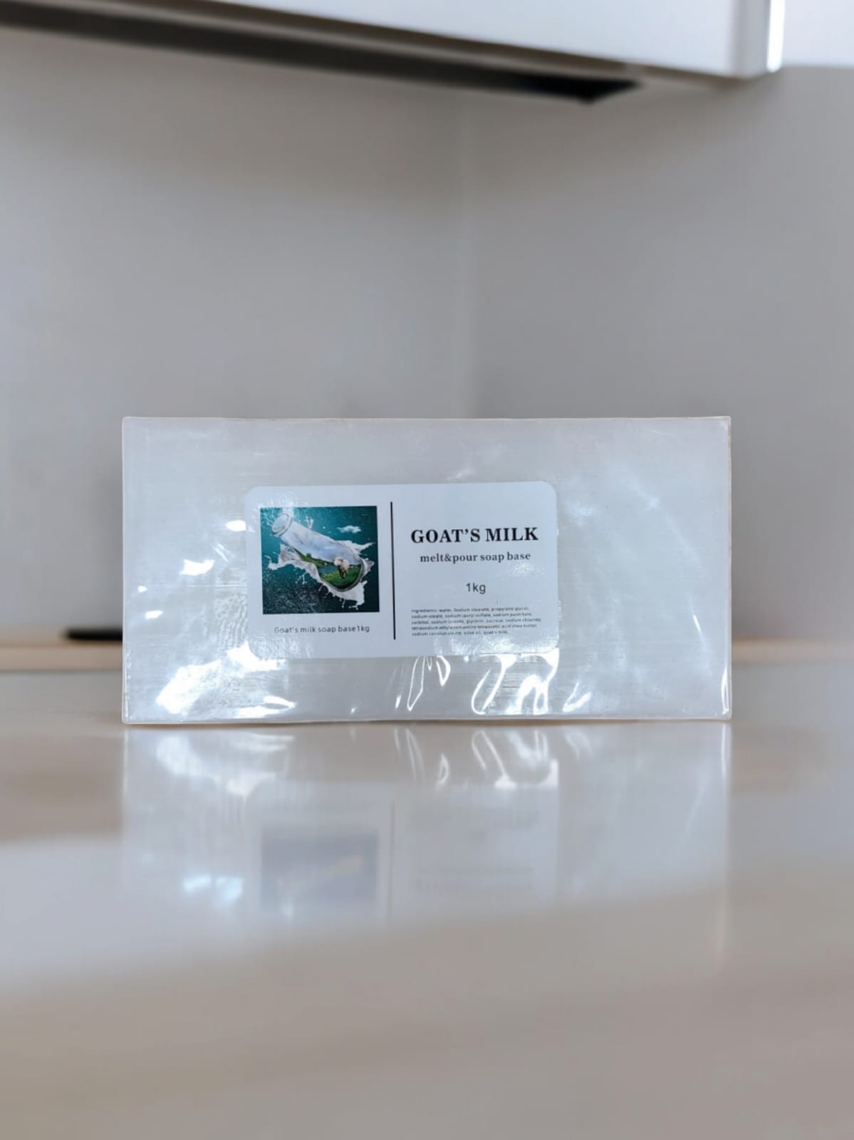 Base Jabon, Leche de Cabra 1 kilo