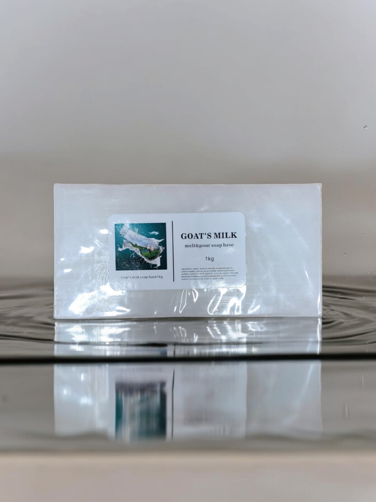 Base Jabon, Leche de Cabra 1 kilo