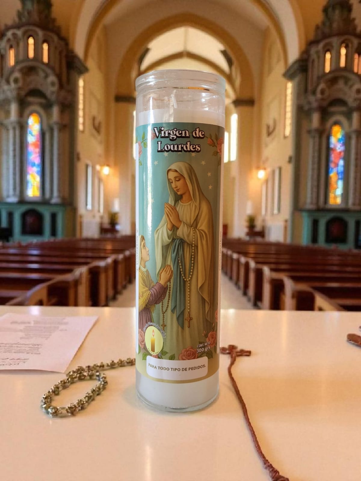Virgen de Lourdes