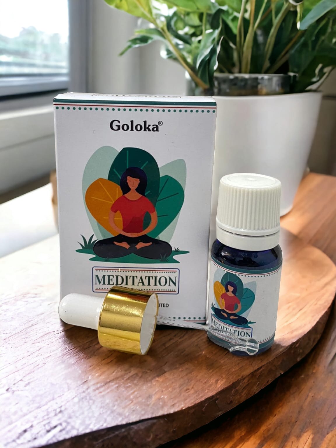 Aceite Esencial Goloka, Meditacion