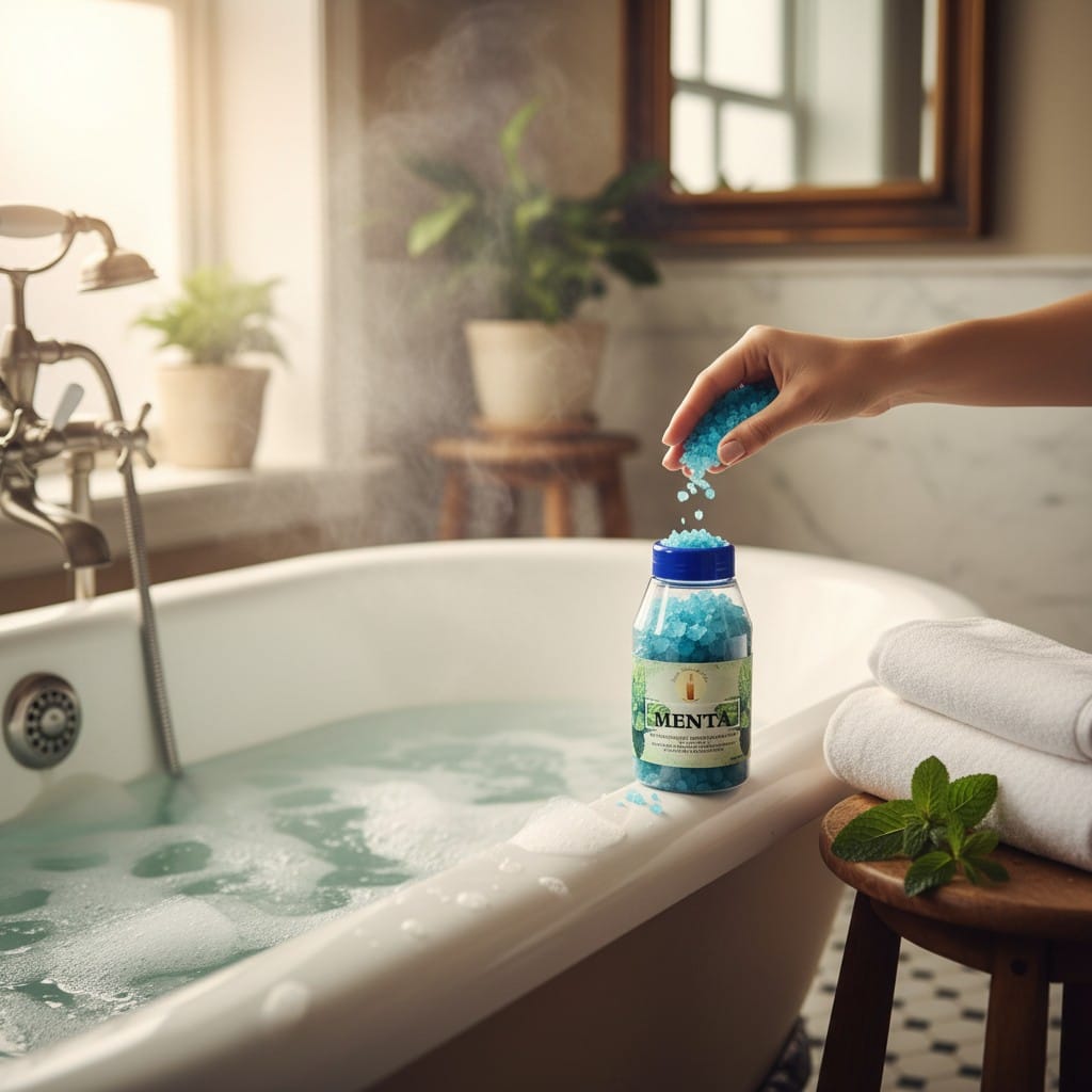 Sal de Baño Menta