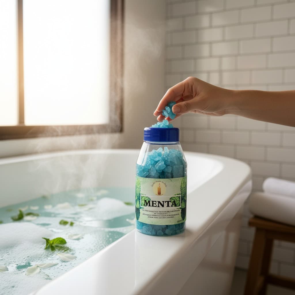 Sal de Baño Menta