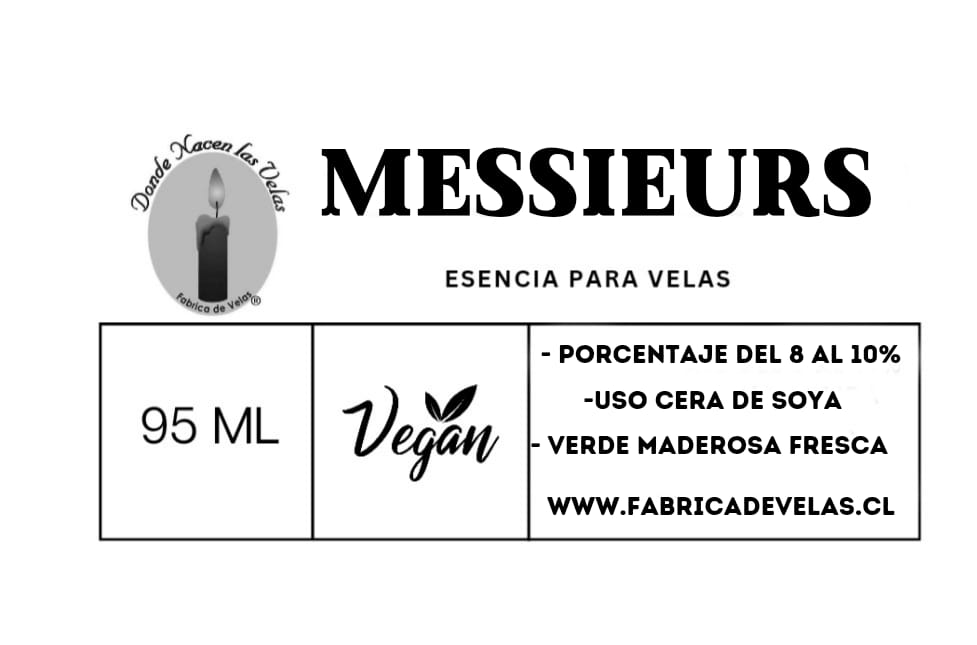Esencia Messieurs Vela de Soya.