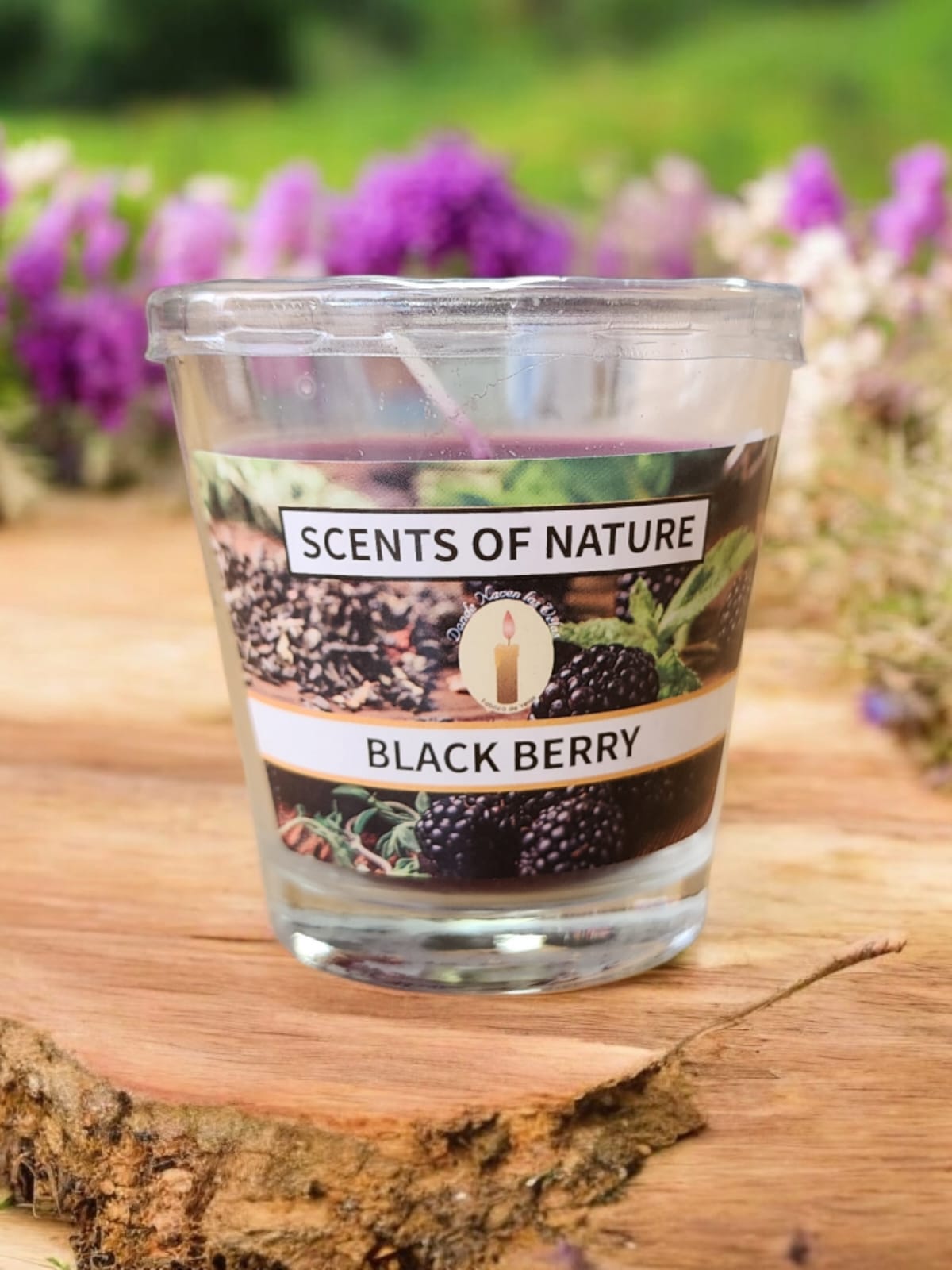 Vela Aromatica Vaso, Black Berry