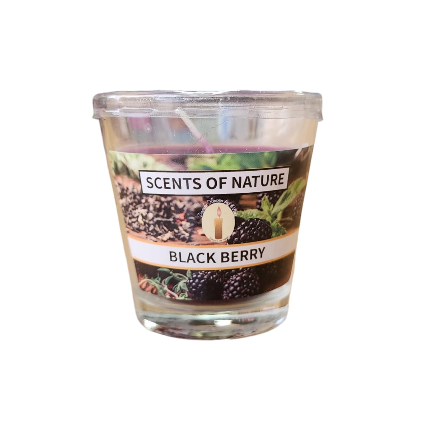 Vela Aromatica Vaso, Black Berry