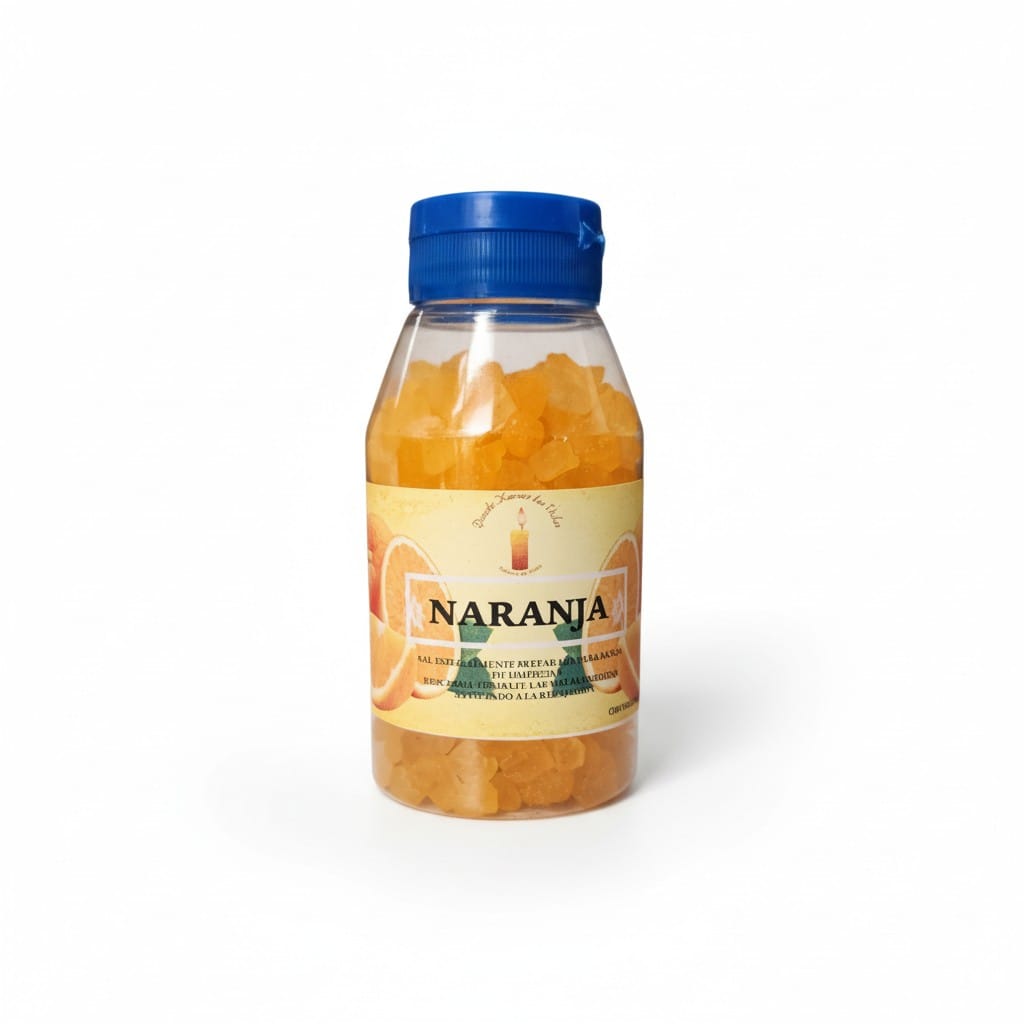 Sal de Baño Naranja