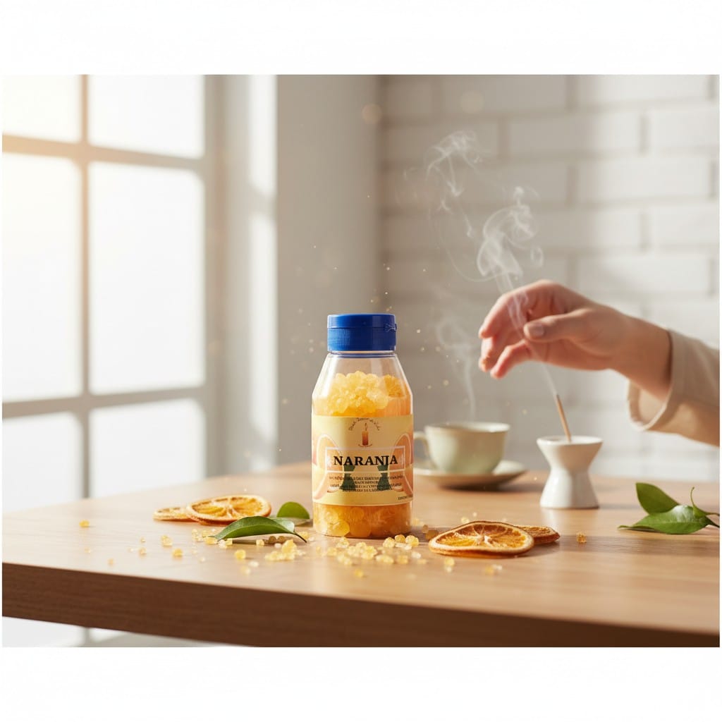 Sal de Baño Naranja