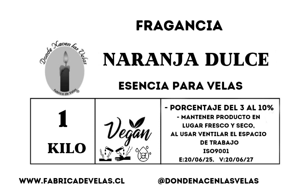 Esencia de 1k, Naranja Dulce
