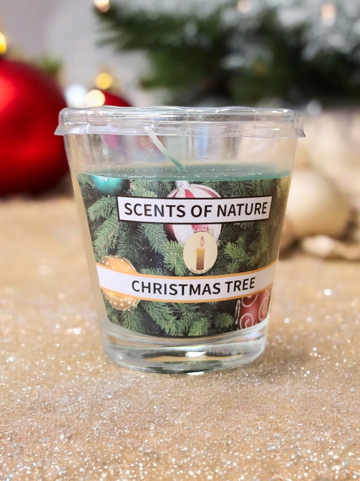 Vela Aromatica Vaso, Navidad