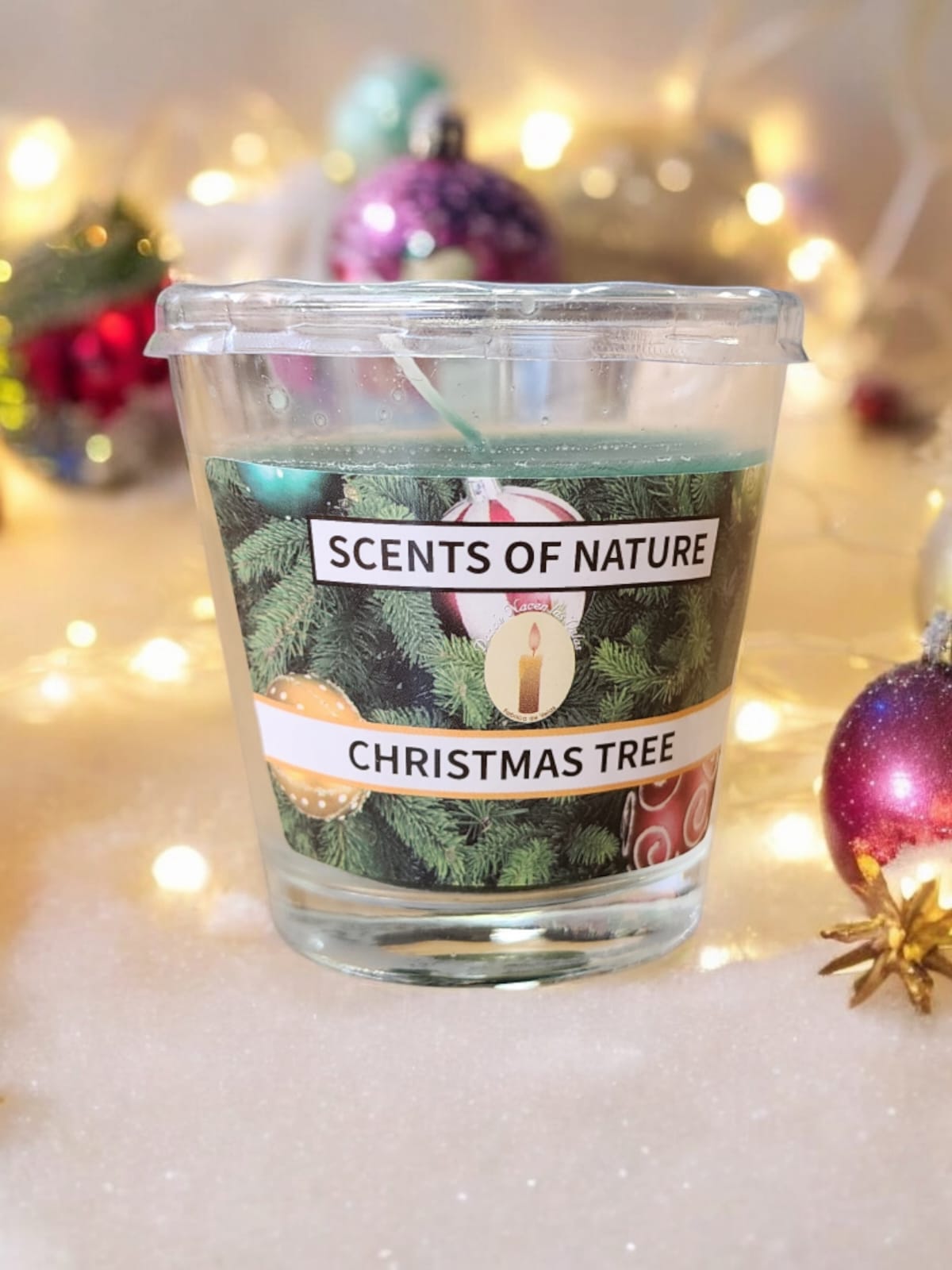 Vela Aromatica Vaso, Navidad