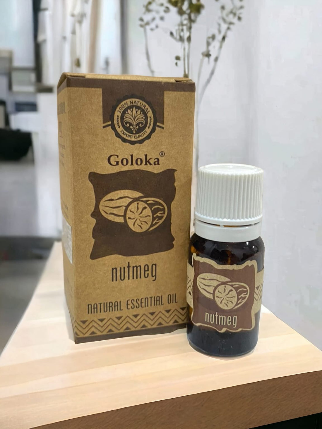 Aceite Esencial Goloka Masaje, Nuez Moscada