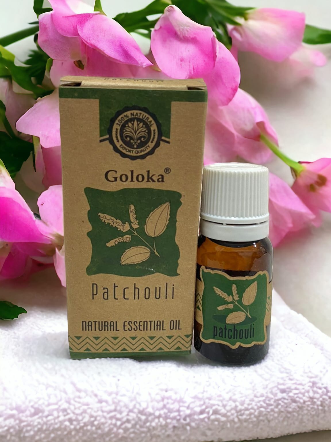 Aceite Esencial Goloka Masaje, Pachuli