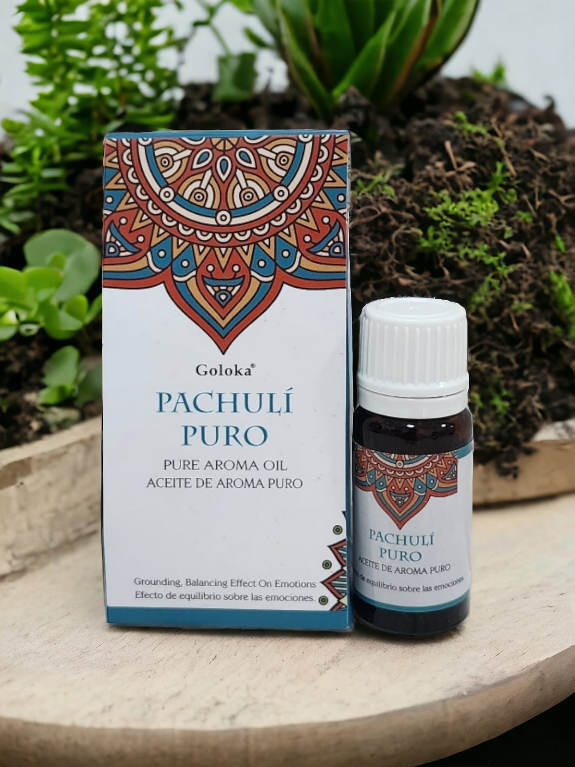 Aceite Difusor Goloka, Pachuli Puro