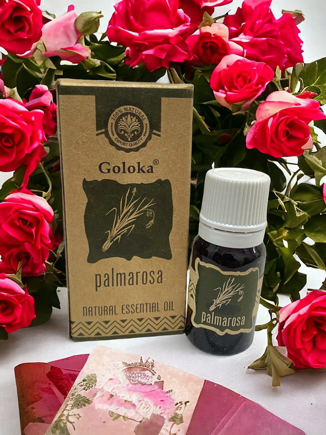Aceite Esencial Goloka Masaje, Palma Rosa