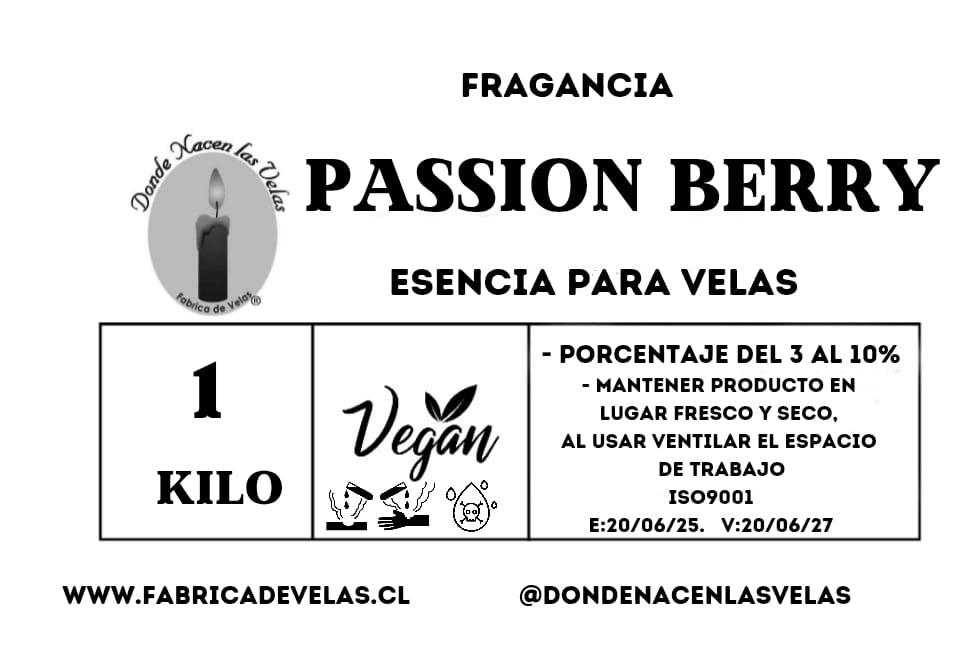 Esencia de 1k, Passion Berry
