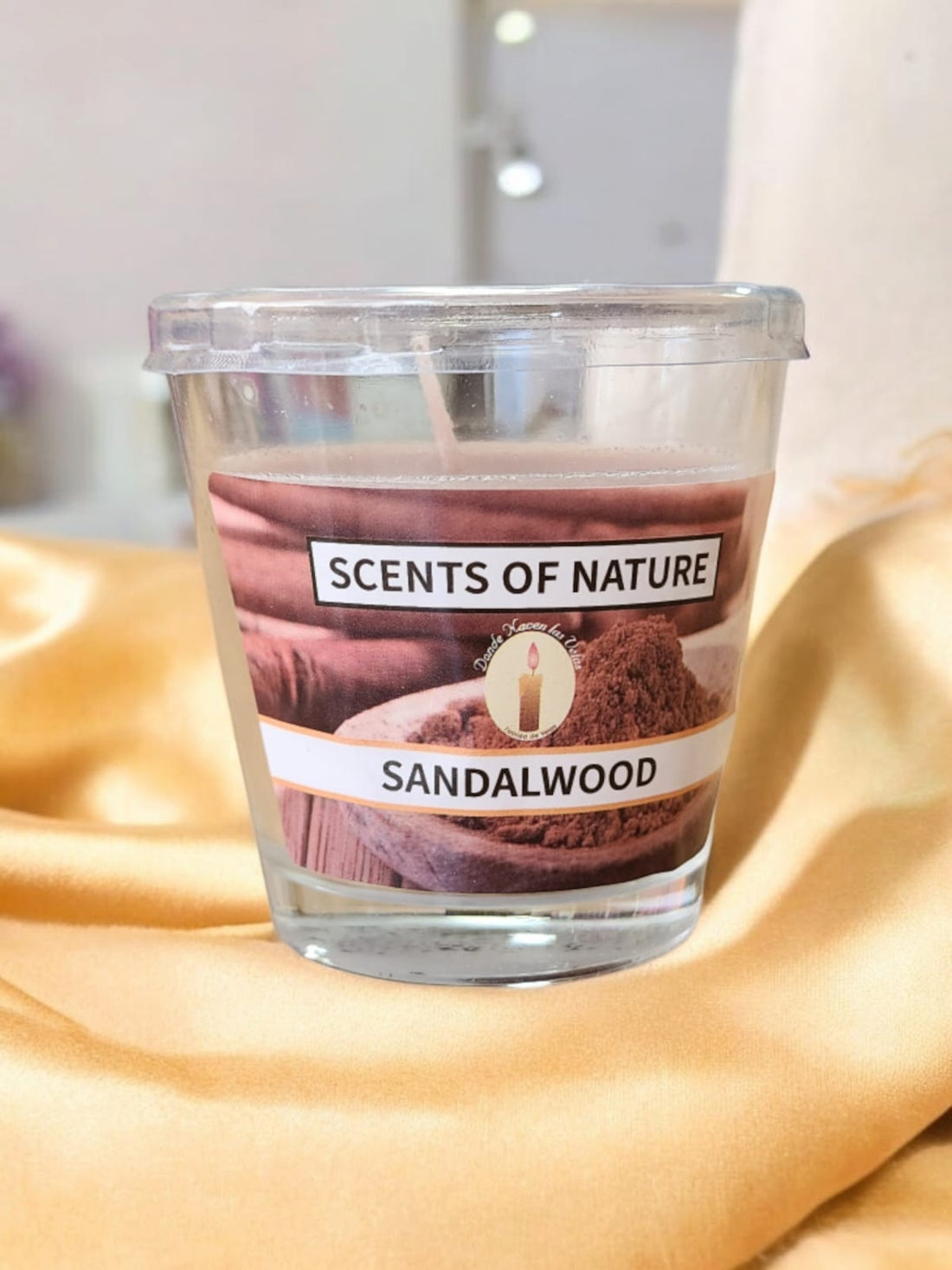 Vela Aromatica Vaso, Sandalo