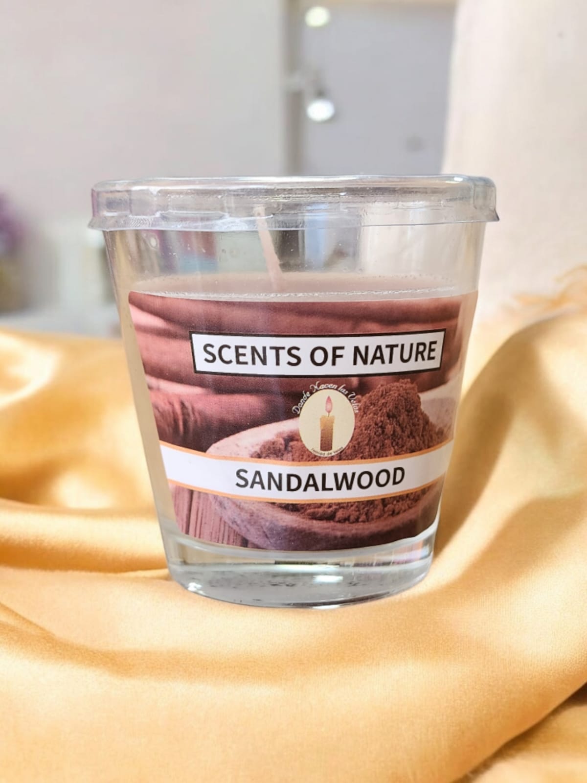 Vela Aromatica Vaso, Sandalo