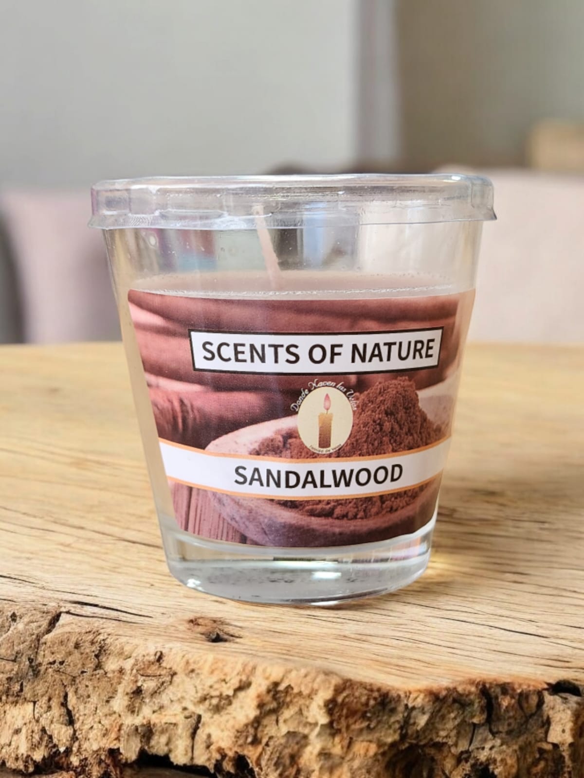 Vela Aromatica Vaso, Sandalo