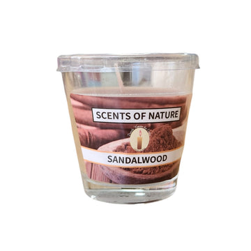 Vela Aromatica Vaso, Sandalo