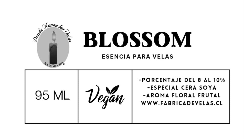 Esencia Blossom, Para Cera de Soya.