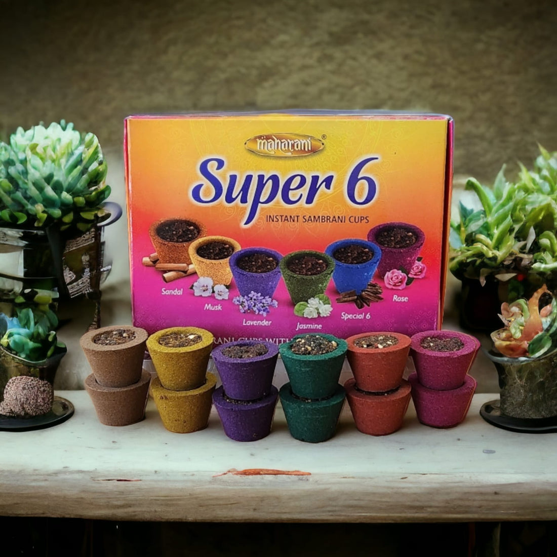 Cono Incienso Resina, Super 6