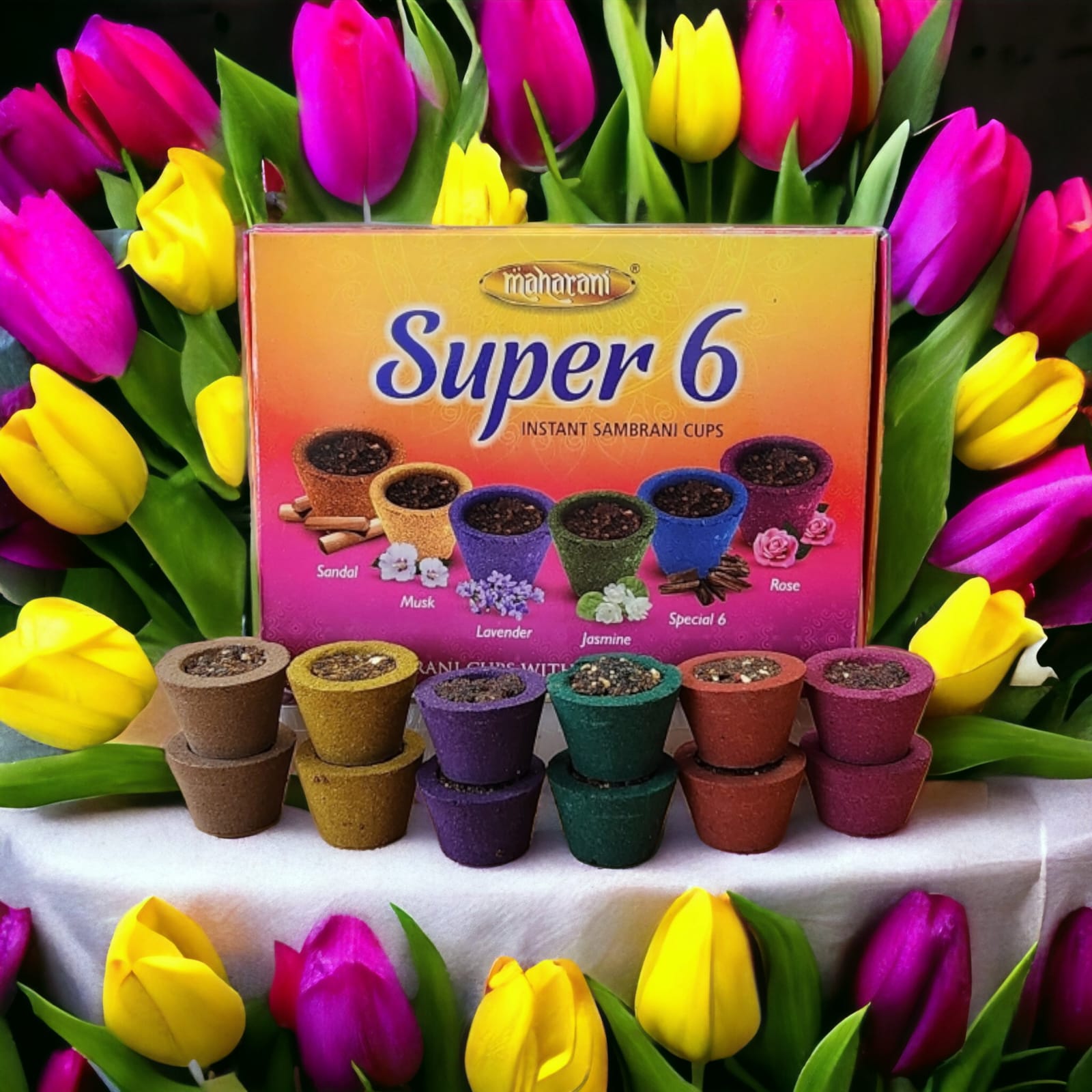 Cono Incienso Resina, Super 6