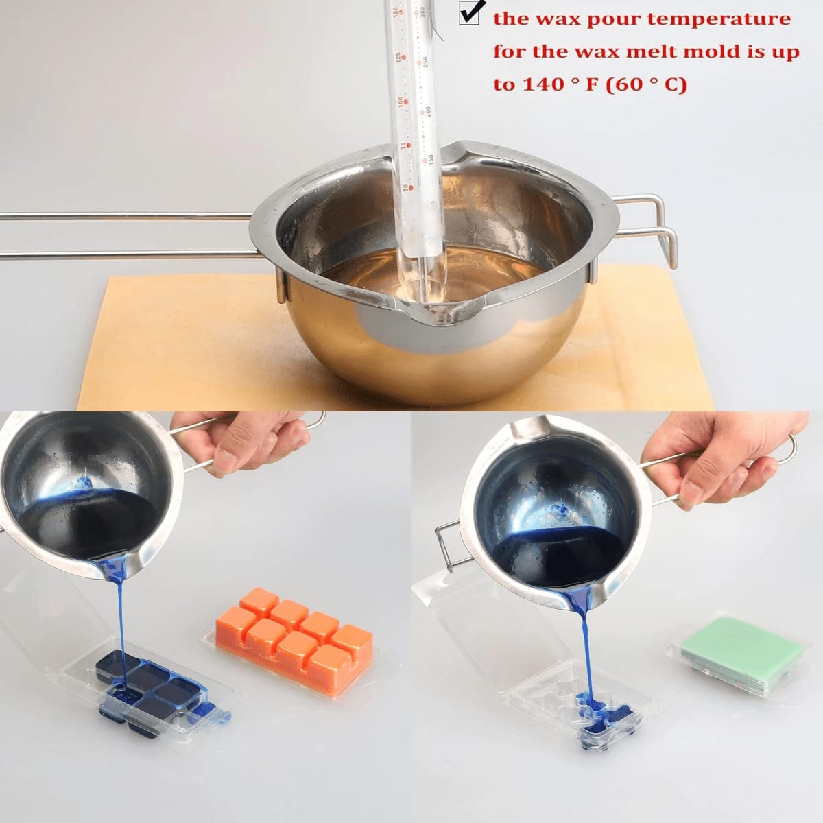Molde Wax Melt, Cubo Pino (CP1)