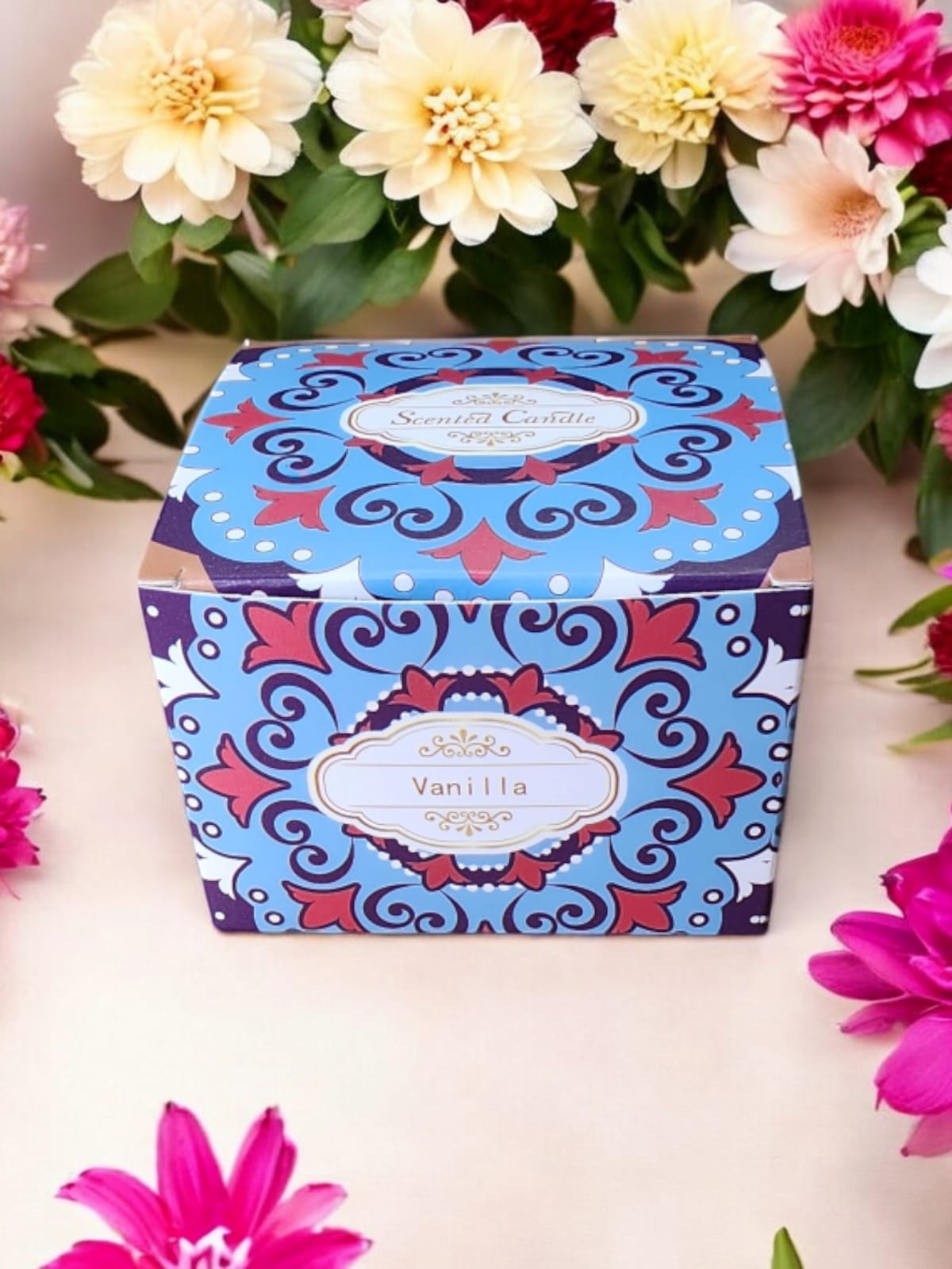 Vela Aromatica Vainilla, Caja individual