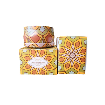 Vela Aromatica Lime Basil and Citrus, Caja individual