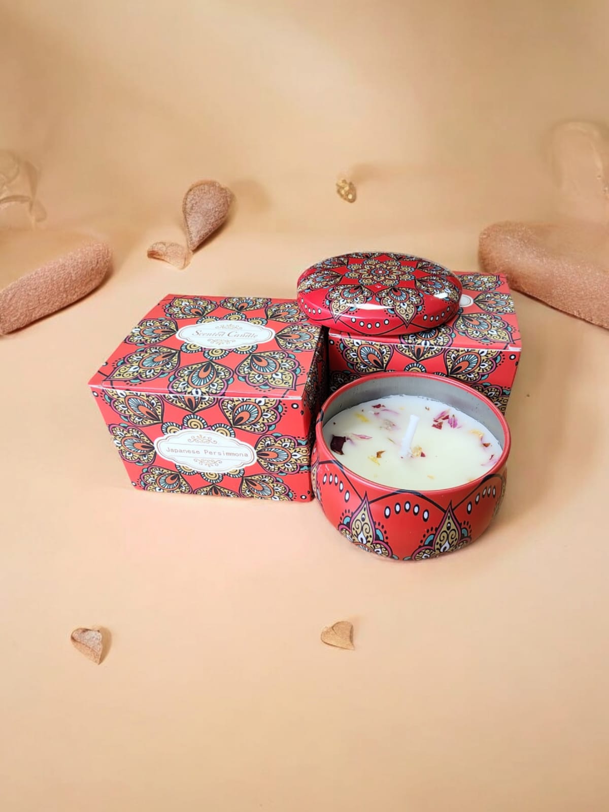 Vela Aromatica Japanese Persimmona, Caja individual