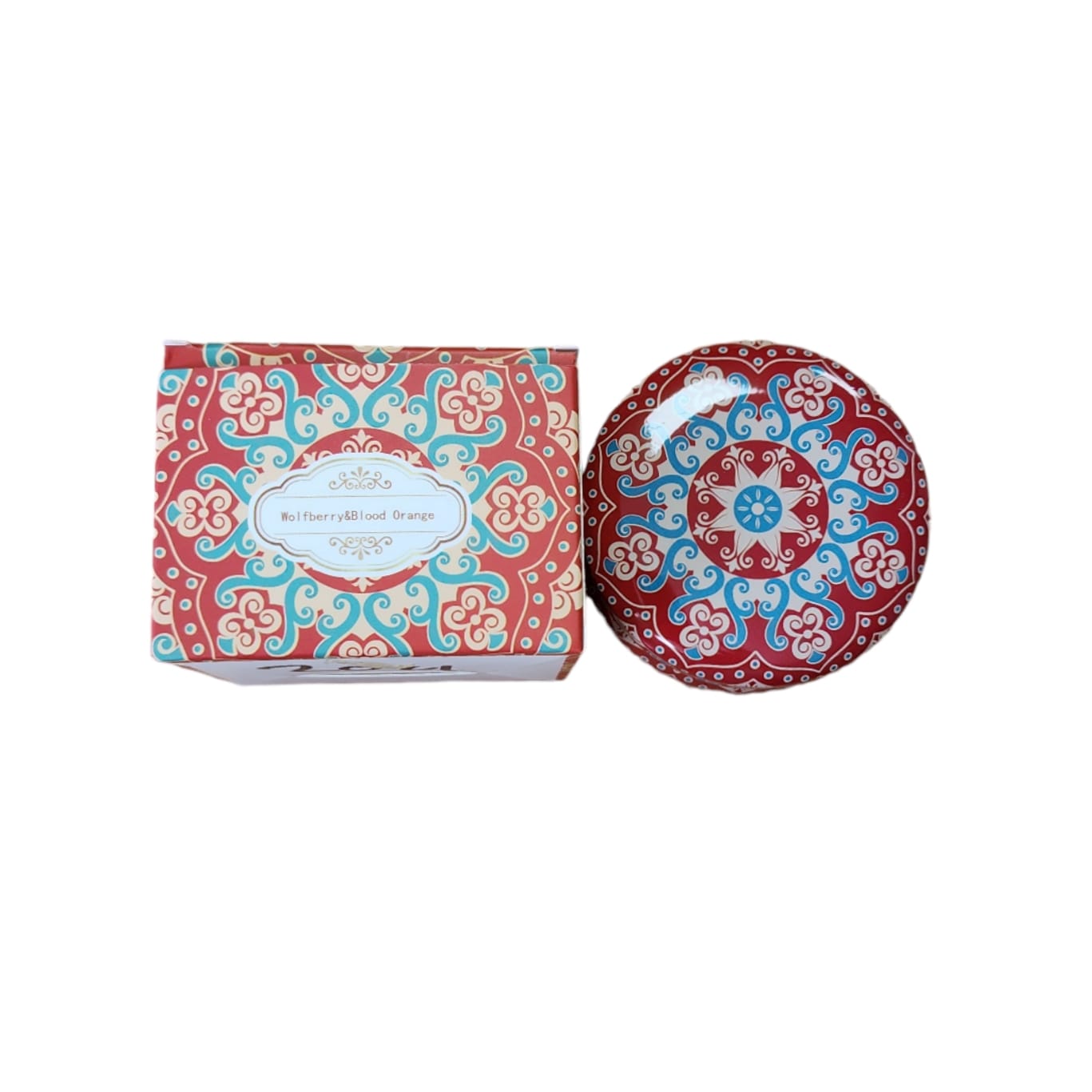 Vela Aromatica Wolfberry & Blood Orange, Caja individual