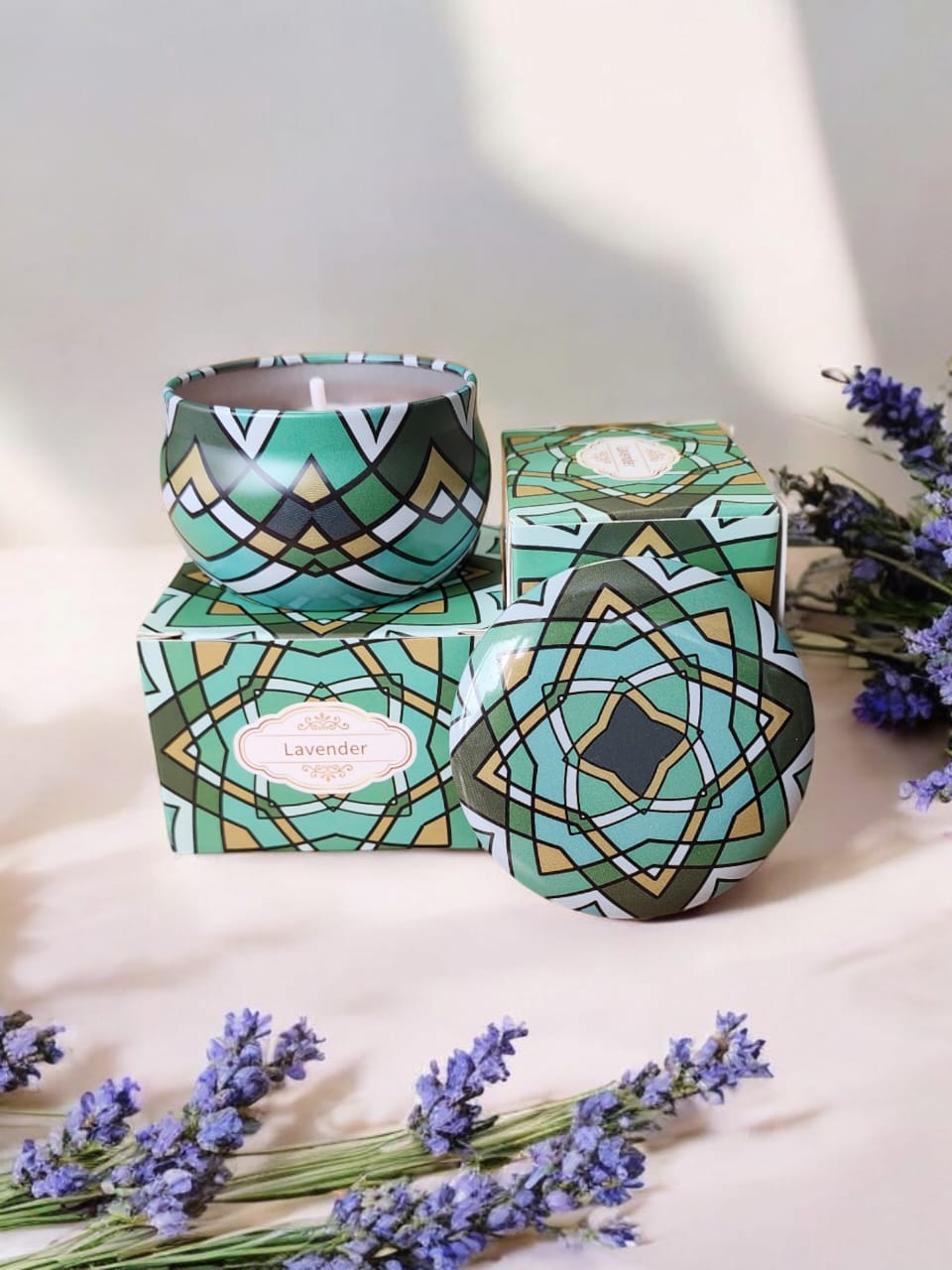 Vela Aromatica Lavanda 2, Caja individual