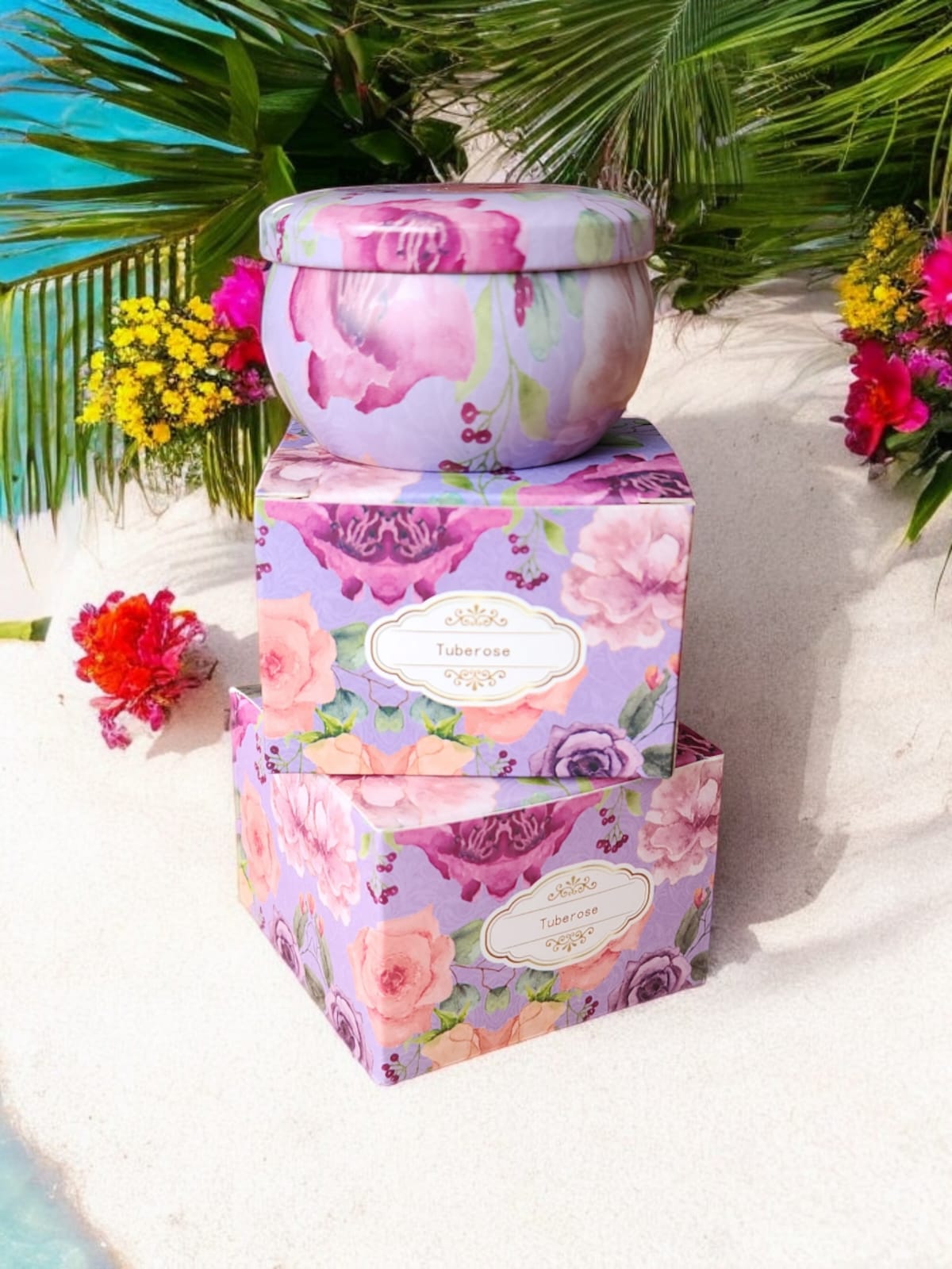 Vela Aromatica Tuberose, Caja individual