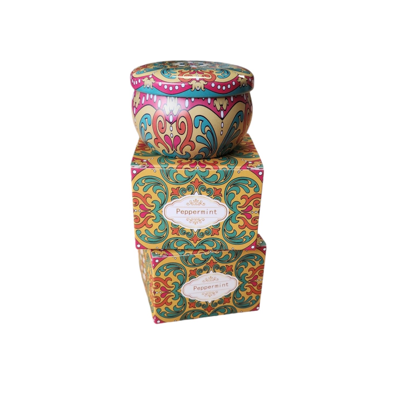 Vela Aromatica Peppermint, Caja individual