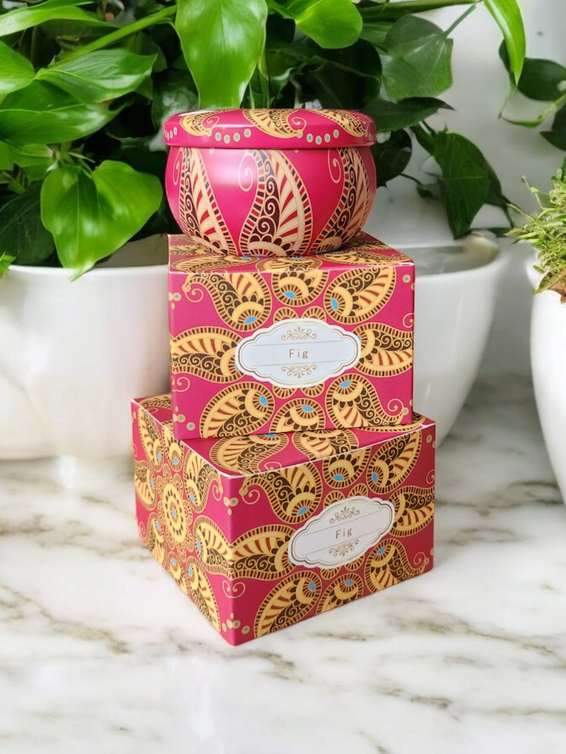 Vela Aromatica Fig, Caja individual
