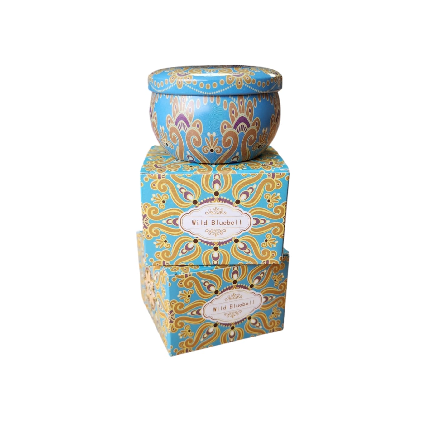 Vela Aromatica Wild Bluebell, Caja individual