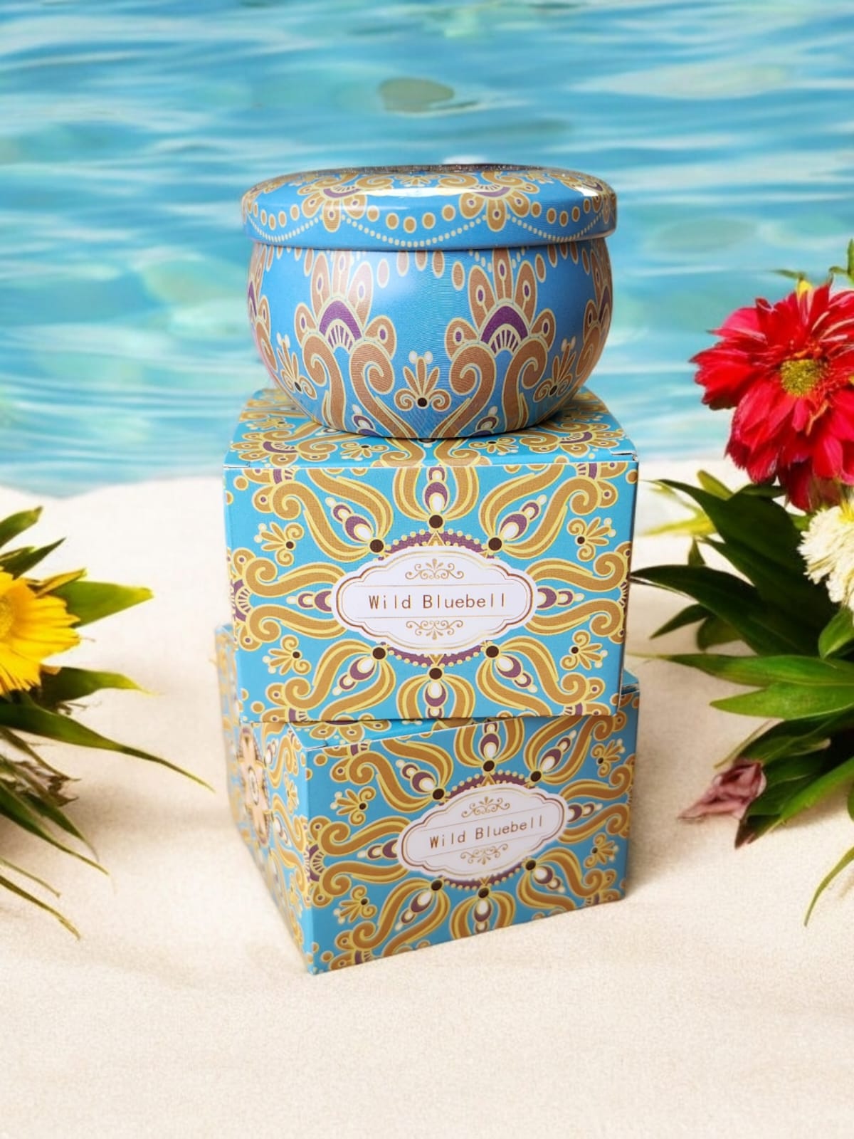 Vela Aromatica Wild Bluebell, Caja individual