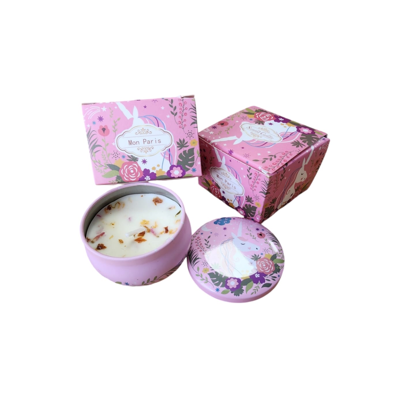 Vela Aromatica Mon Paris, Caja individual