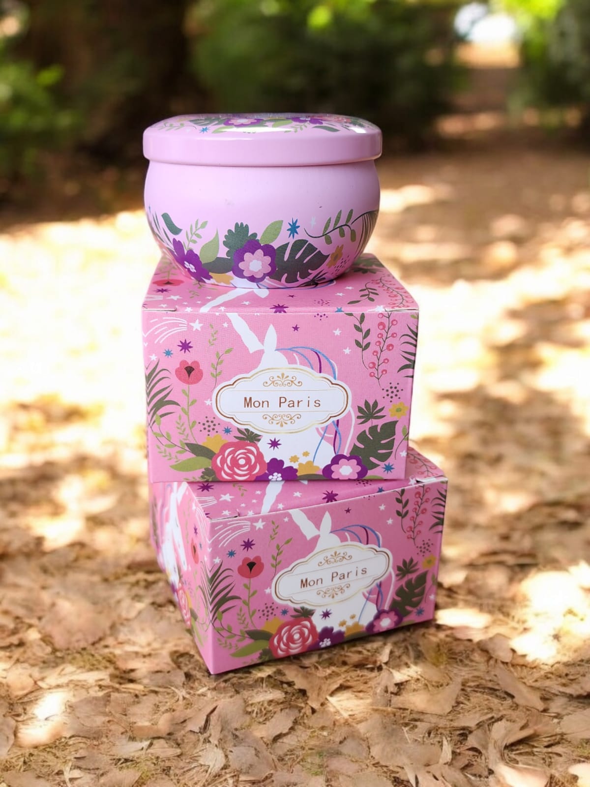 Vela Aromatica Mon Paris, Caja individual