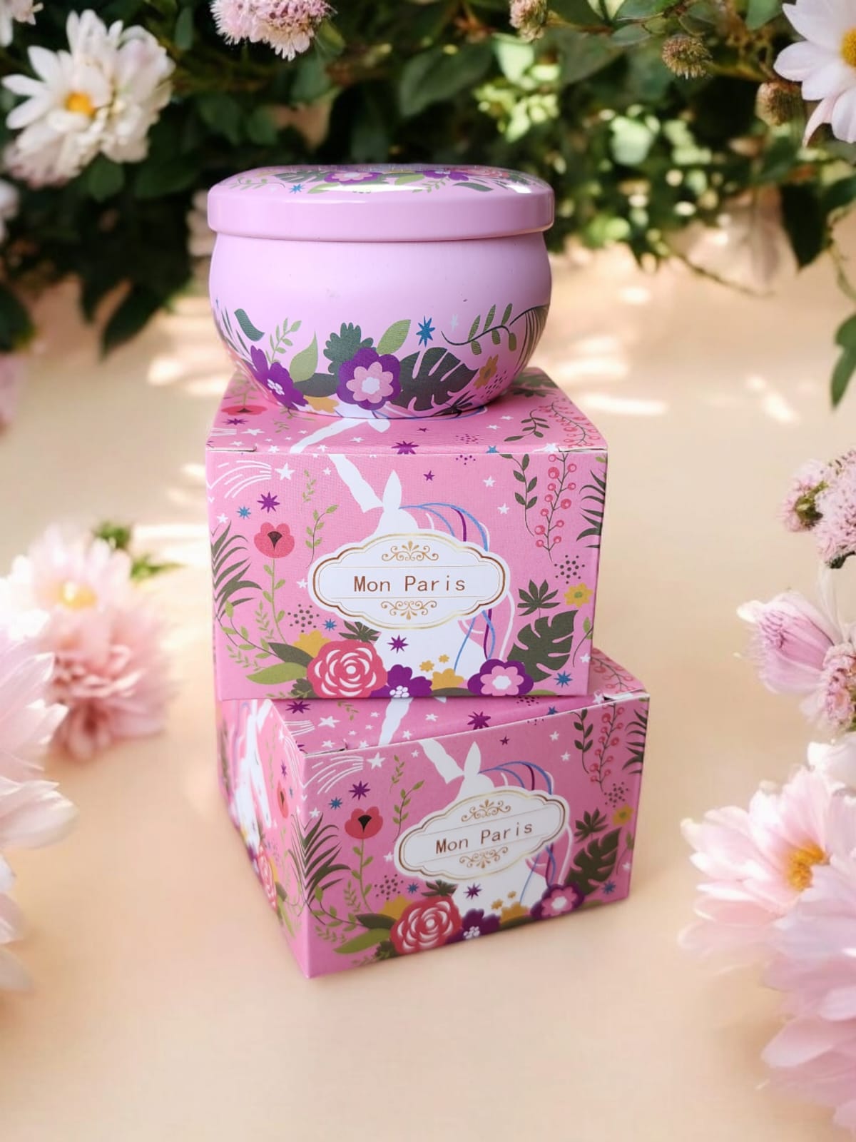 Vela Aromatica Mon Paris, Caja individual