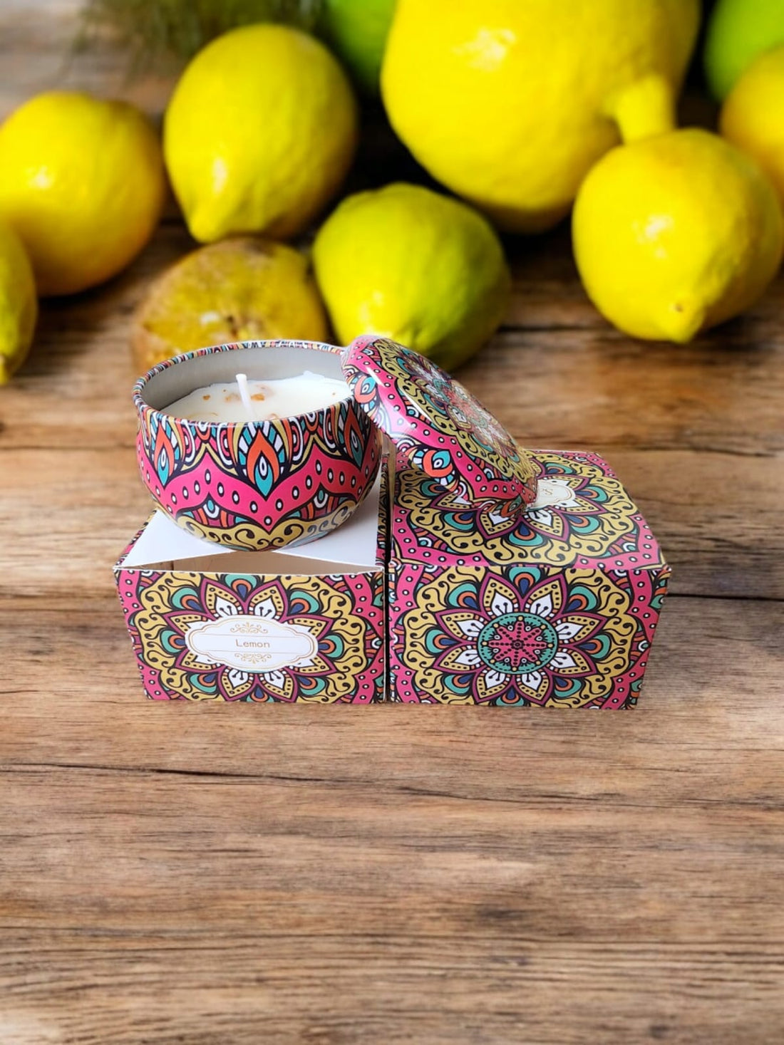 Vela Aromatica Lemon 2, Caja individual