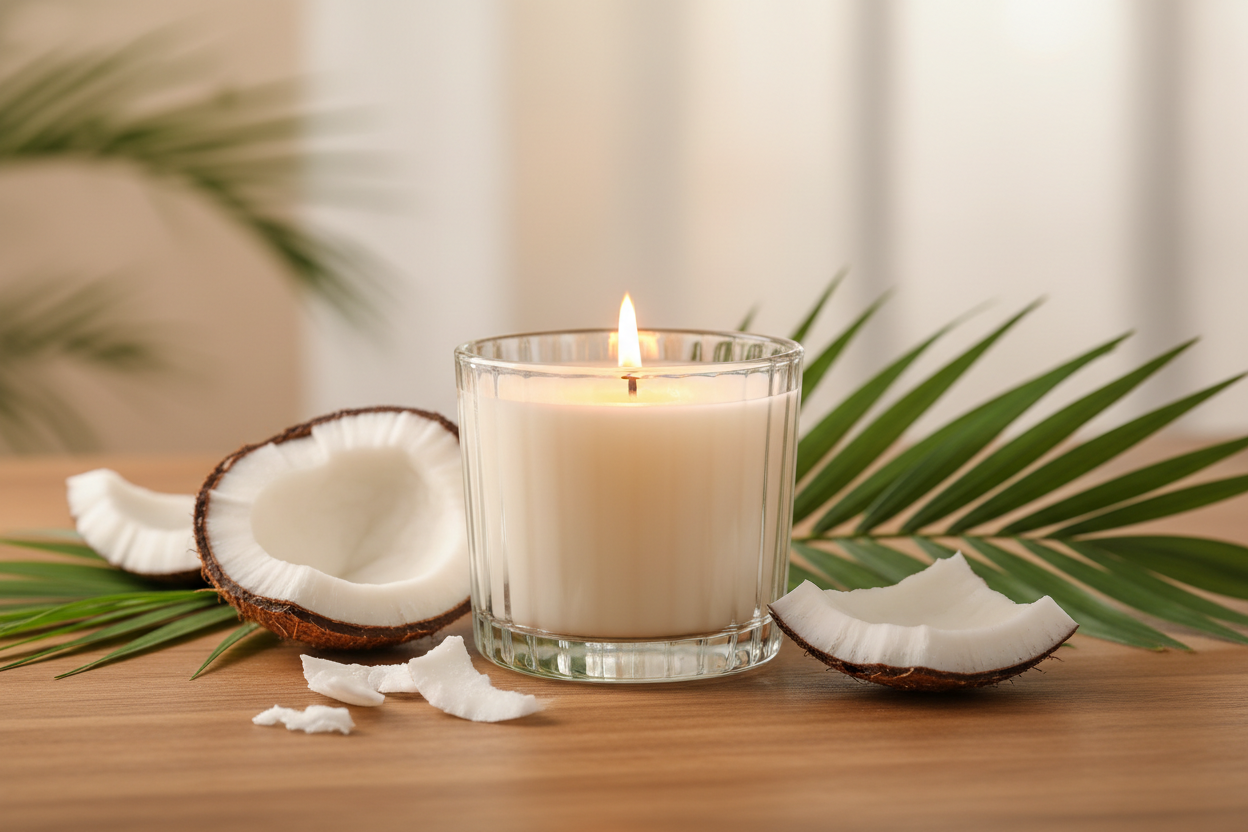 Esencia Coco, para Cera de Soya.