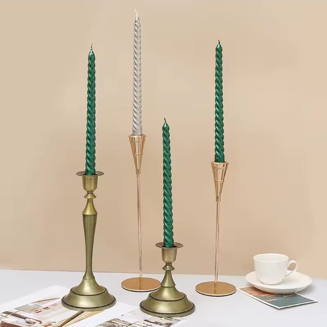 Vela Espiral Verde