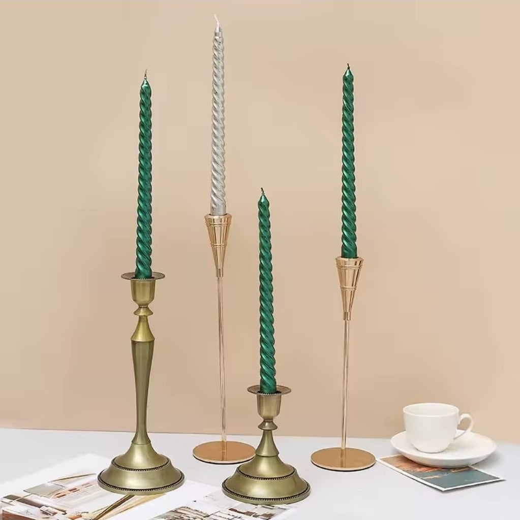 Vela Espiral Verde