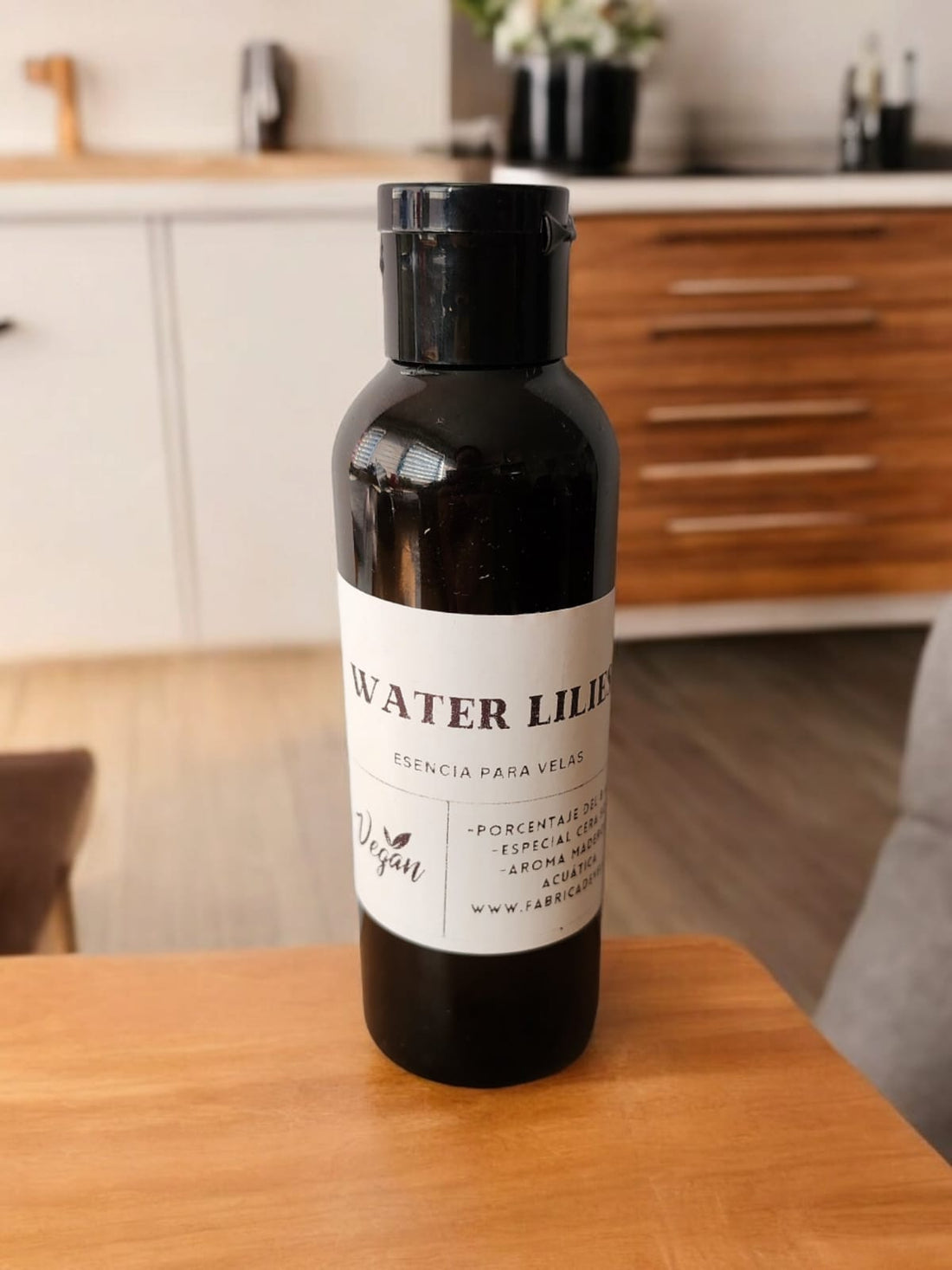 Esencia Water Lilies,  para Cera de Soya.
