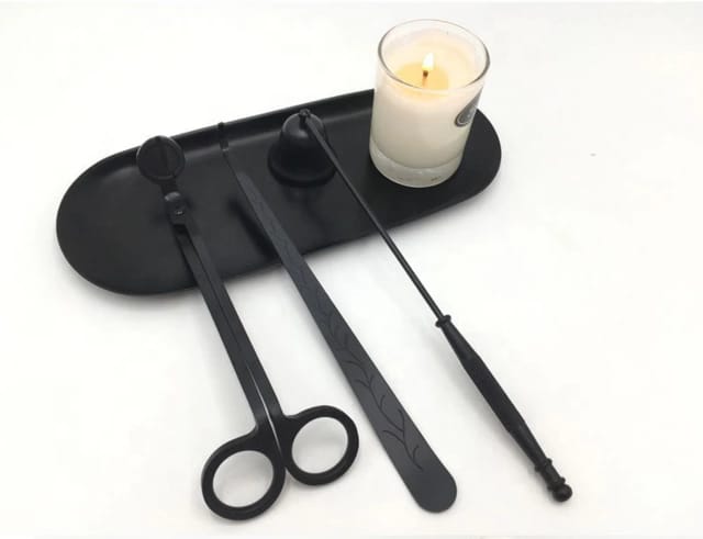 Accesorios de velas Negro