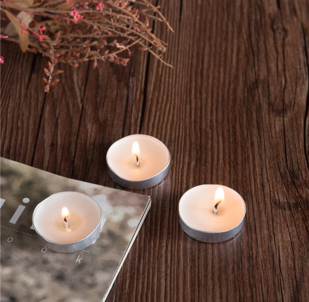 Tea light blancas (flotantes)
