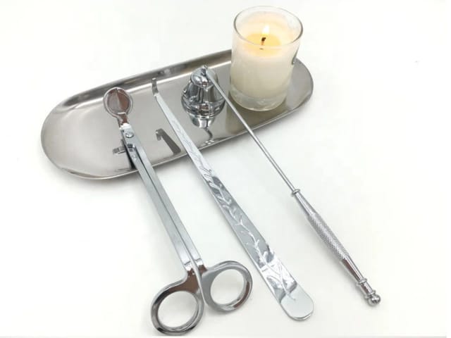 Accesorios de velas Plata