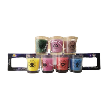 Velas Aromáticas 7 Poderes Vaso pequeño